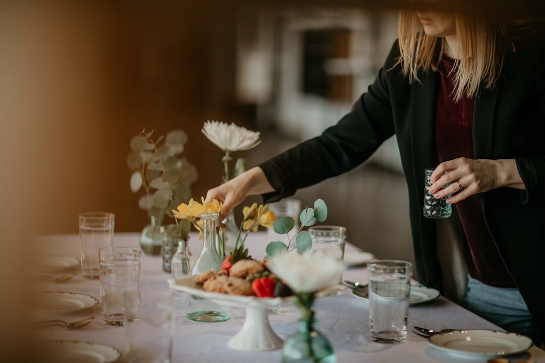 Luxe lentegras decor voor een voorjaar op fris niveau
